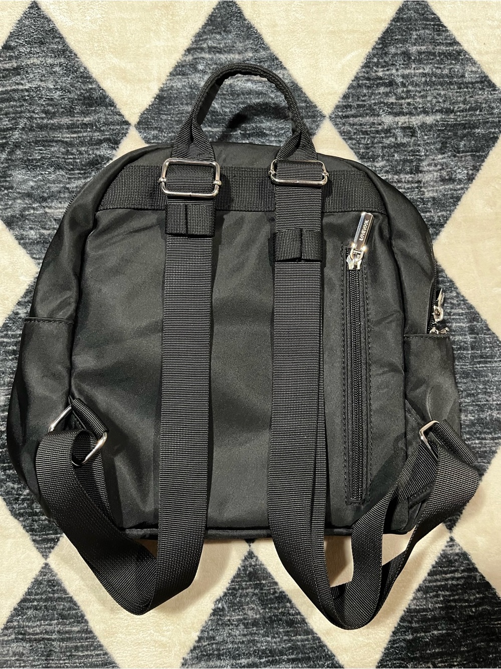 Black Mini Backpack - Picture 2 of 6